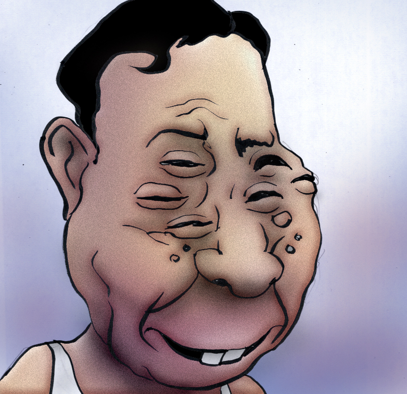 有名人の似顔絵