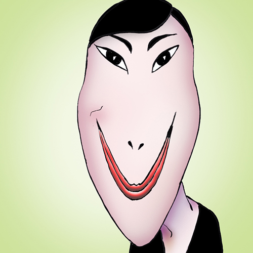 有名人の似顔絵