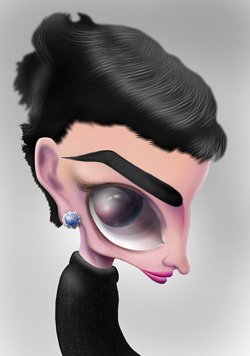 有名人の似顔絵