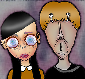 有名人の似顔絵