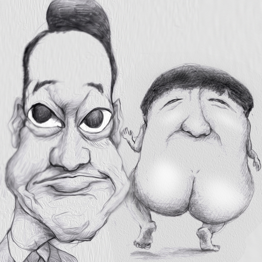 有名人の似顔絵