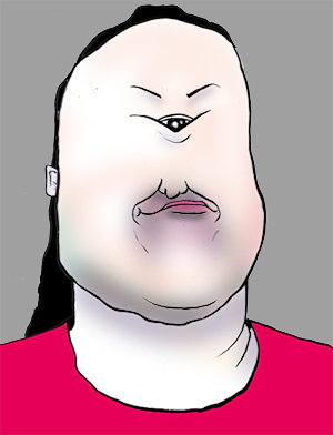 有名人の似顔絵