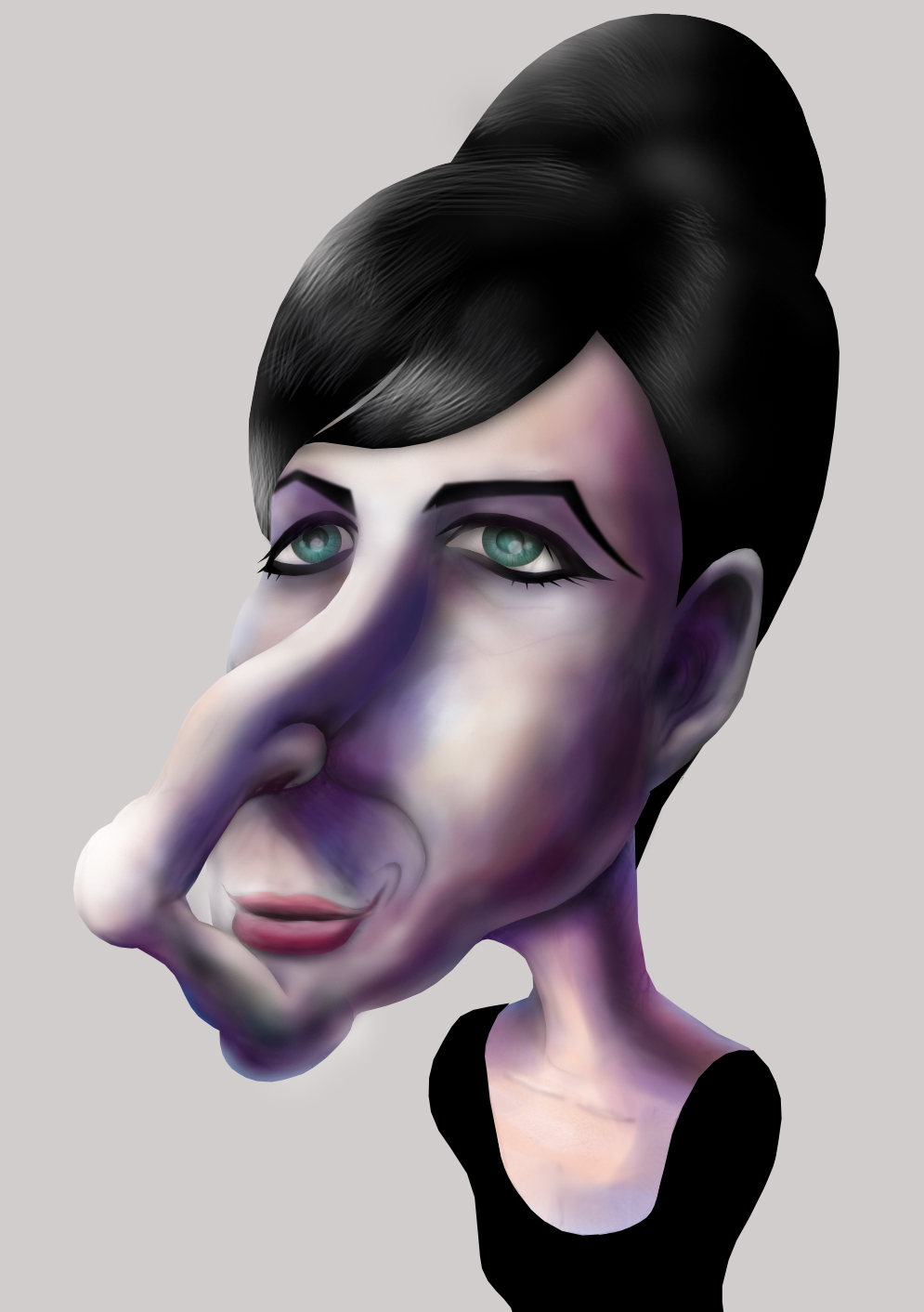 有名人の似顔絵