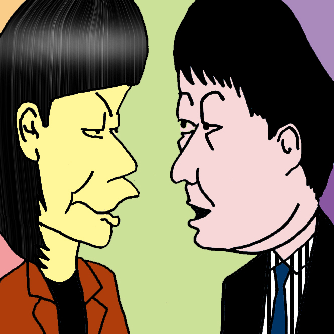 有名人の似顔絵