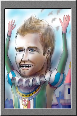 有名人の似顔絵