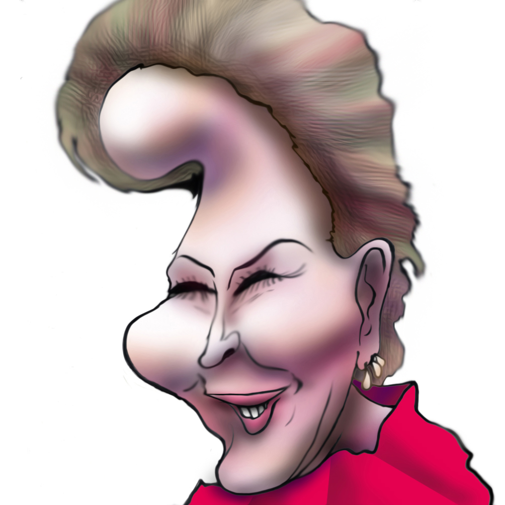 有名人の似顔絵