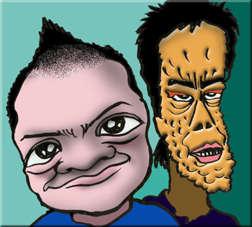 有名人の似顔絵