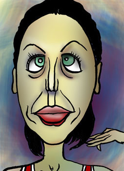 有名人の似顔絵