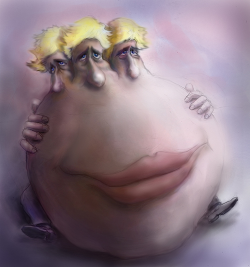 有名人の似顔絵