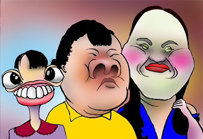 有名人の似顔絵