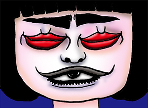 有名人の似顔絵