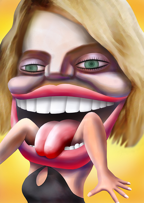 有名人の似顔絵