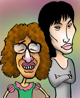 有名人の似顔絵