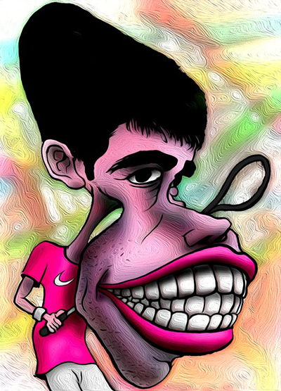 有名人の似顔絵