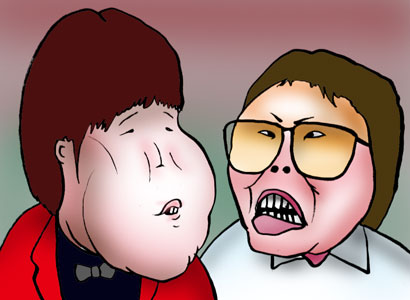 有名人の似顔絵