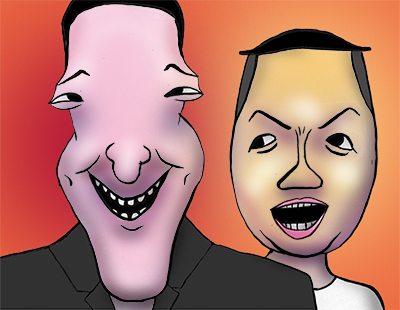 有名人の似顔絵