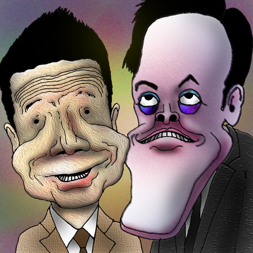 有名人の似顔絵