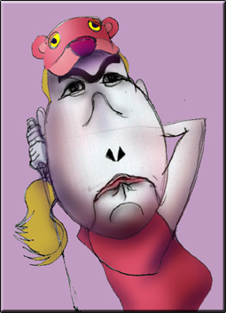 有名人の似顔絵