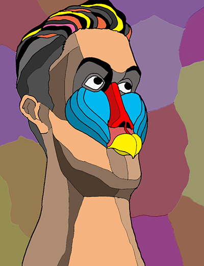 有名人の似顔絵