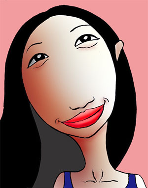 有名人の似顔絵