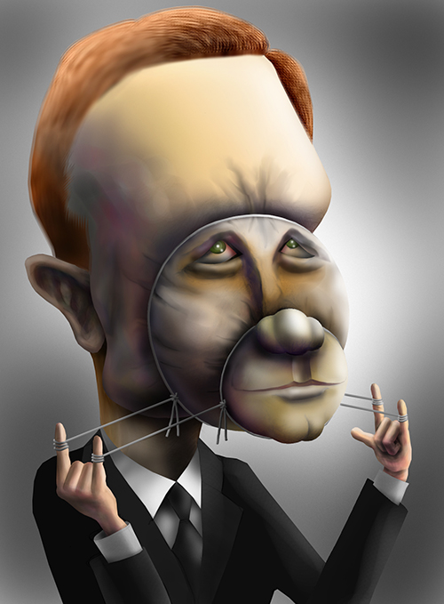 有名人の似顔絵