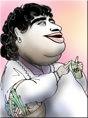 有名人の似顔絵