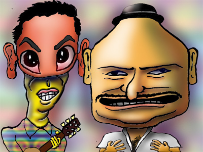 有名人の似顔絵