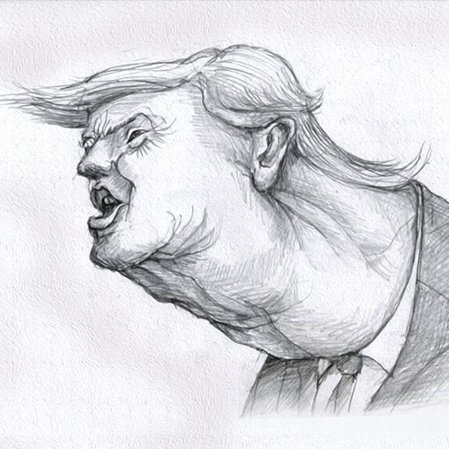 有名人の似顔絵