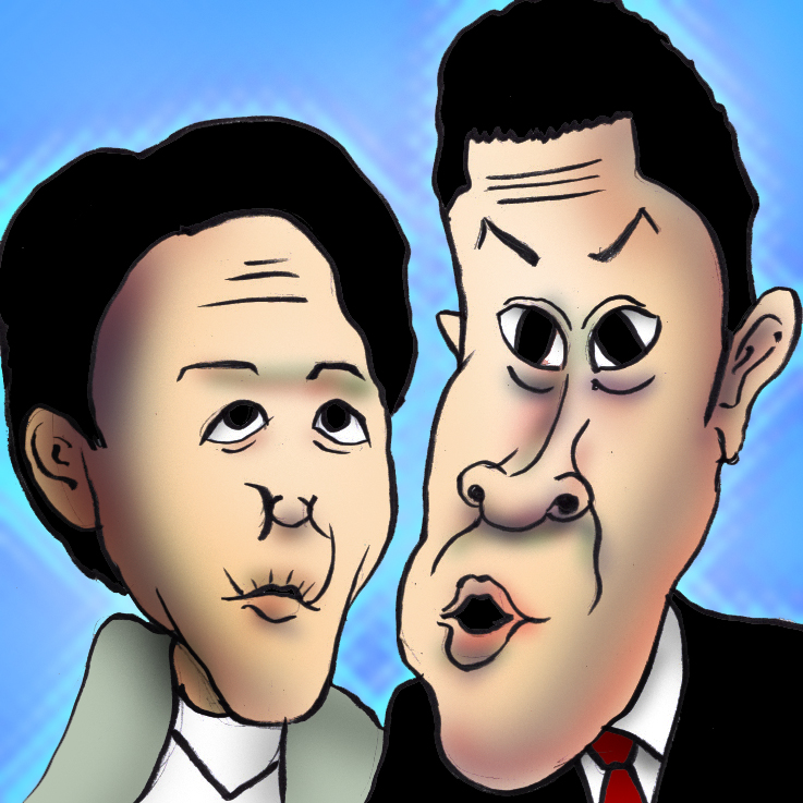 有名人の似顔絵