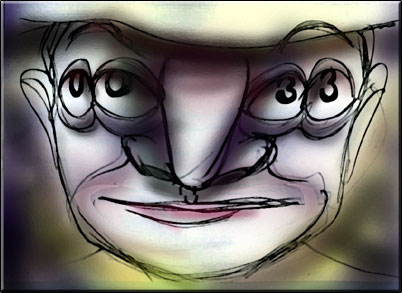 有名人の似顔絵