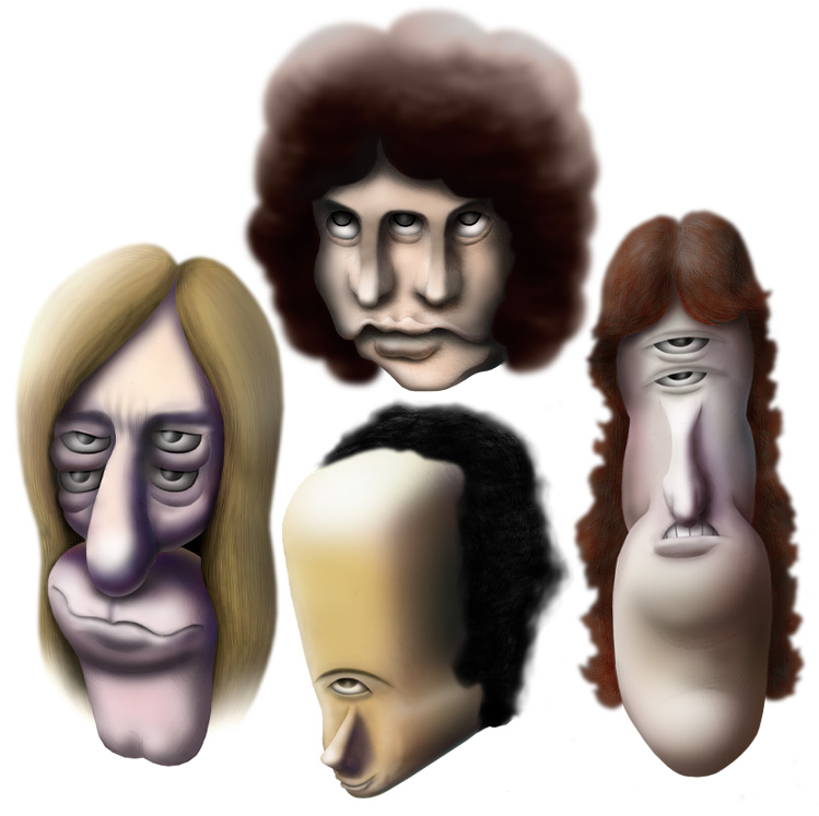 有名人の似顔絵