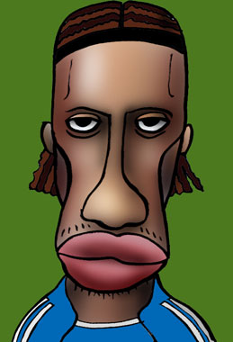 有名人の似顔絵