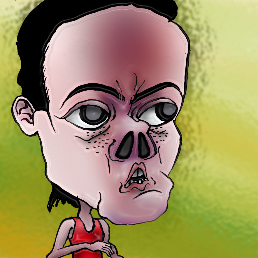 有名人の似顔絵