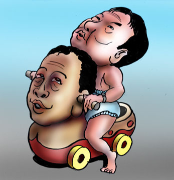 有名人の似顔絵