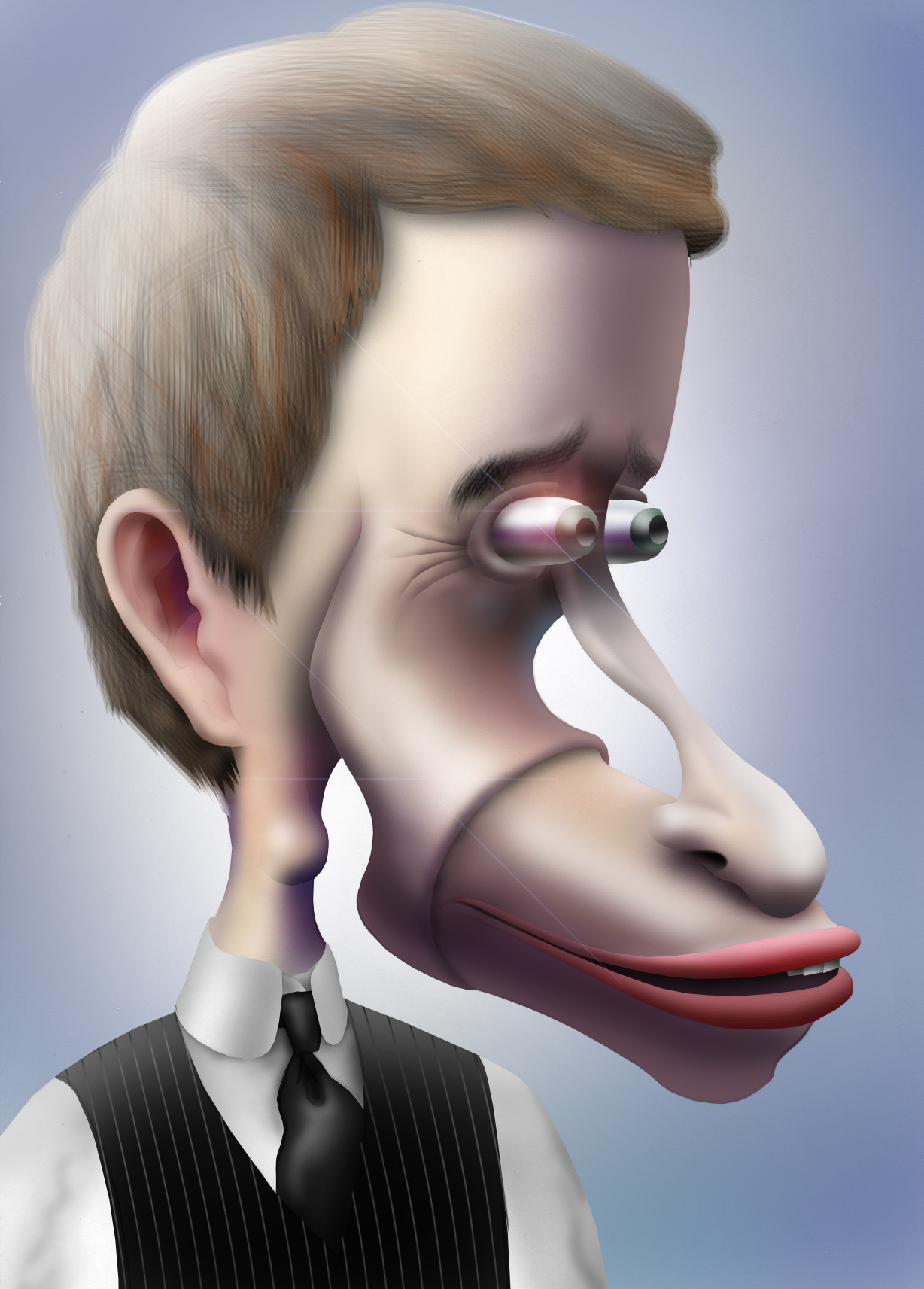 有名人の似顔絵