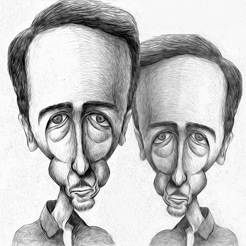 有名人の似顔絵