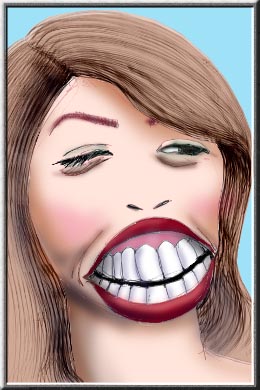 有名人の似顔絵