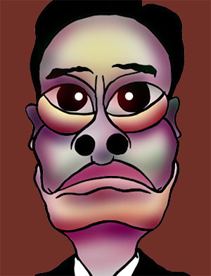 有名人の似顔絵