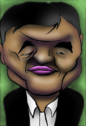 有名人の似顔絵