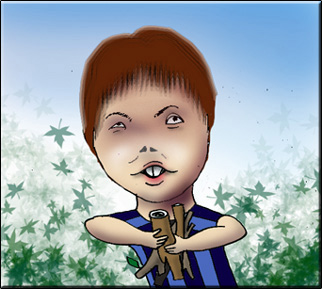 有名人の似顔絵