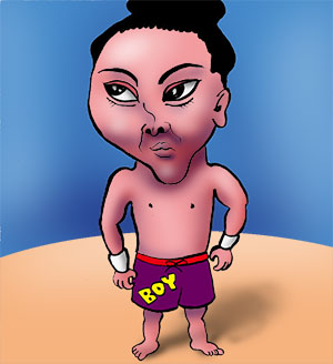 有名人の似顔絵