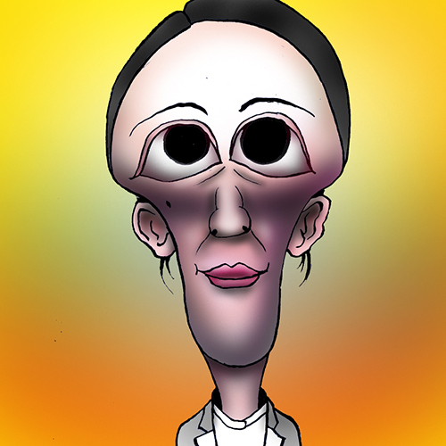 有名人の似顔絵