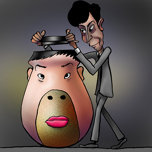 有名人の似顔絵