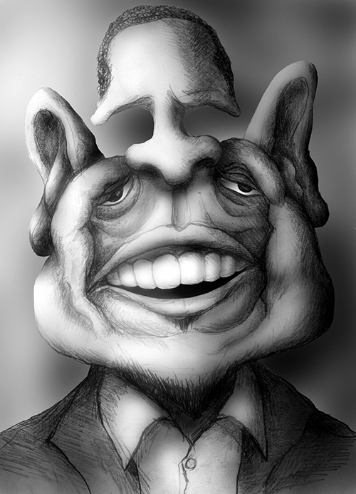 有名人の似顔絵