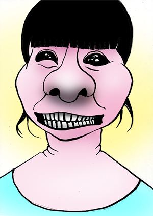 有名人の似顔絵