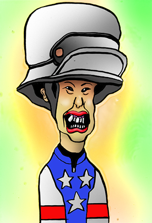 有名人の似顔絵