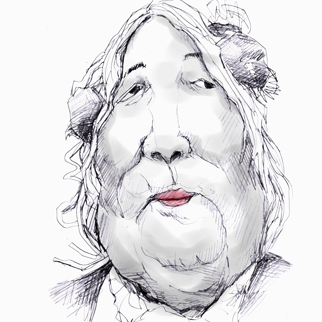 有名人の似顔絵