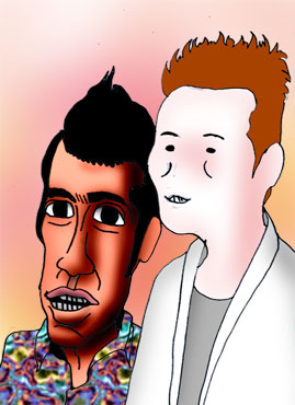 有名人の似顔絵