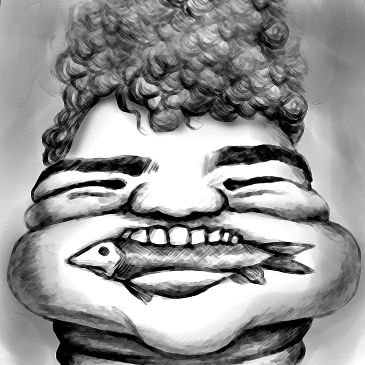 有名人の似顔絵