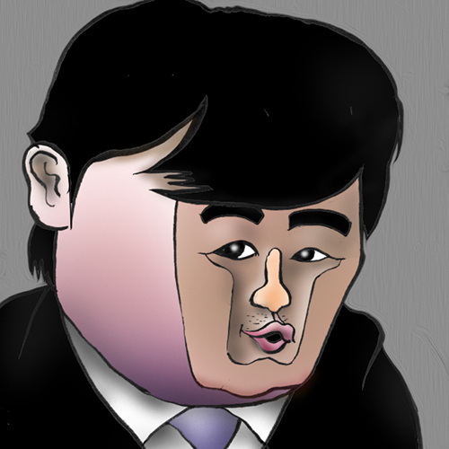 有名人の似顔絵